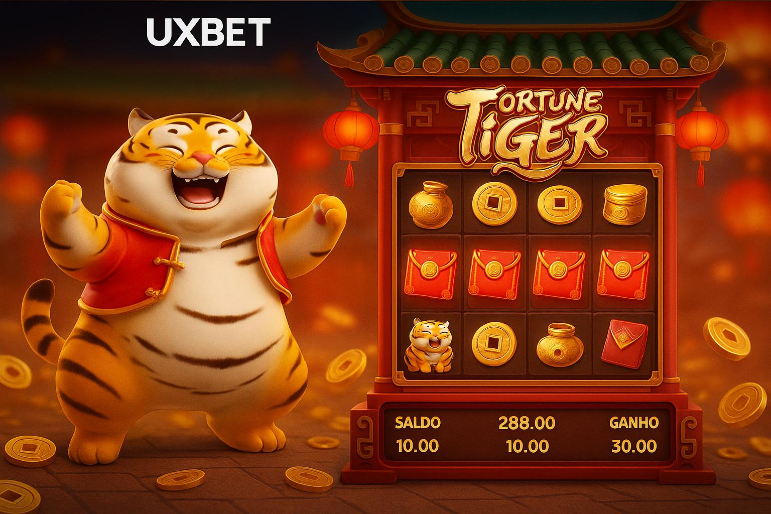 Fortune Tiger é um jogo imperdível no UXBET Casino