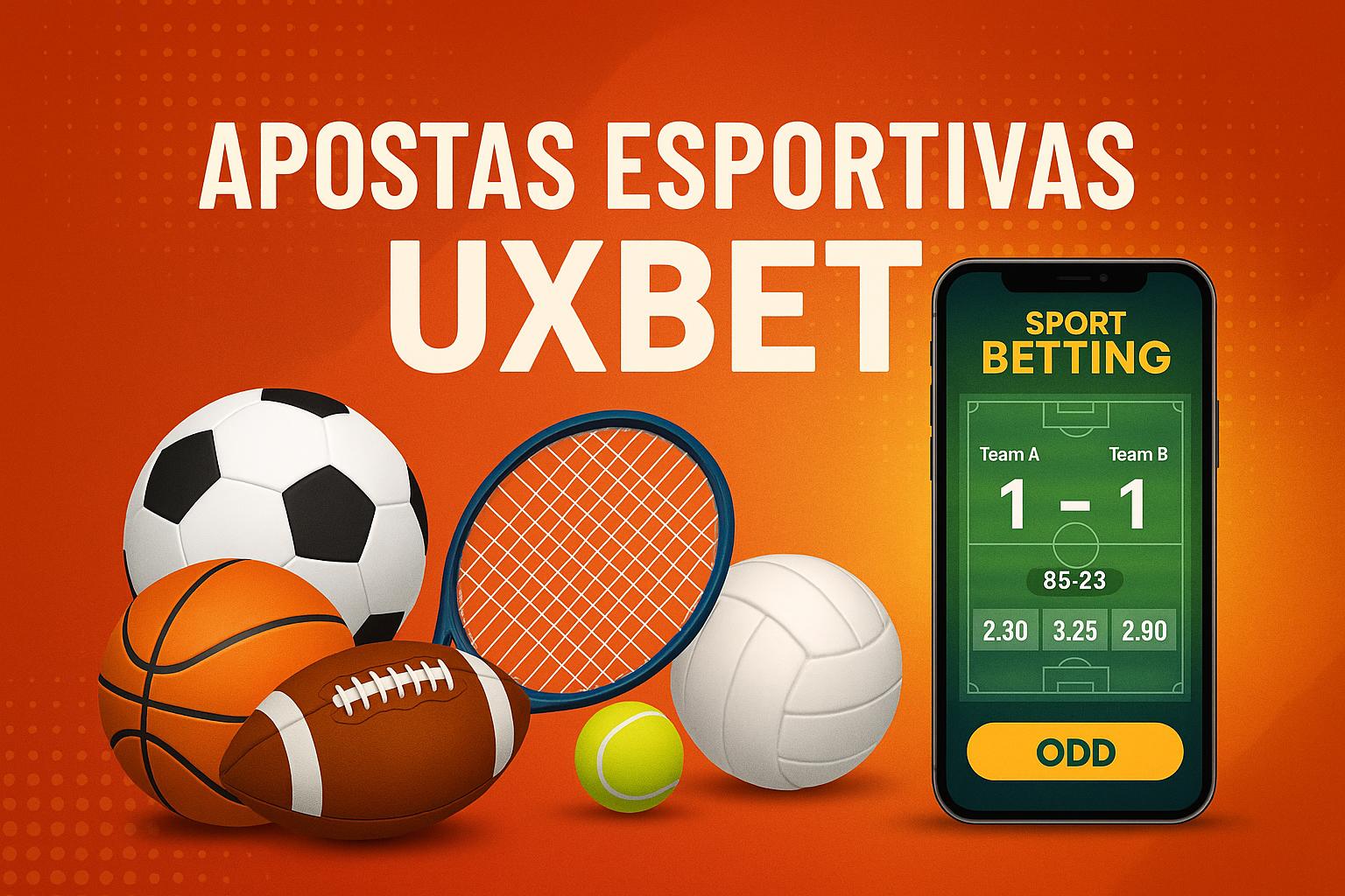 Apostas esportivas no cassino online UXBET  